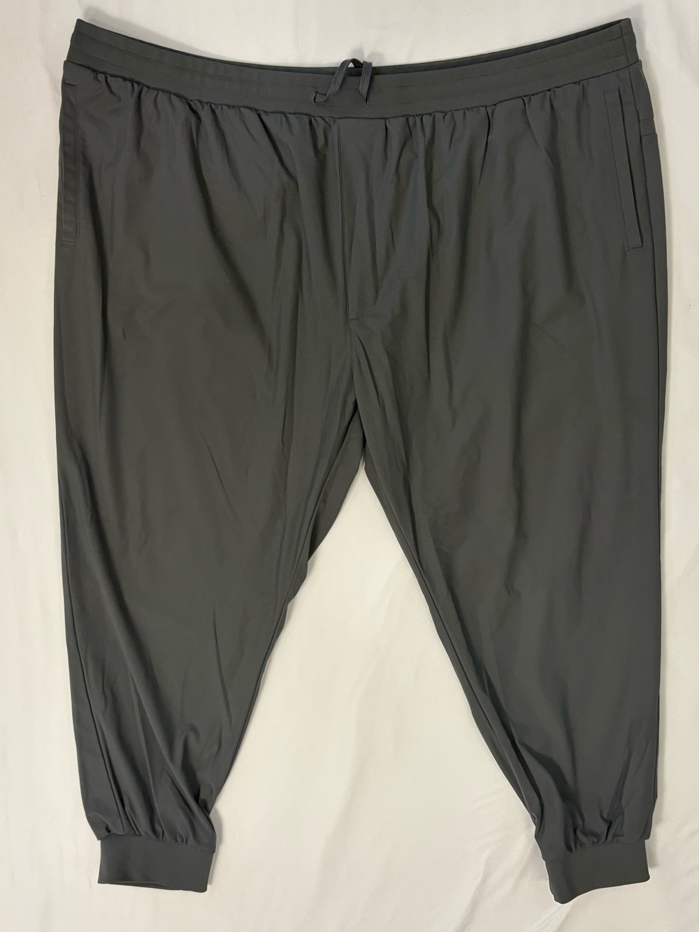 Society of One Men’s 4x Performance Double-Knit Ribbed-Hem Joggers